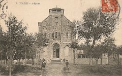Tiaret, l'eglise vers 1907